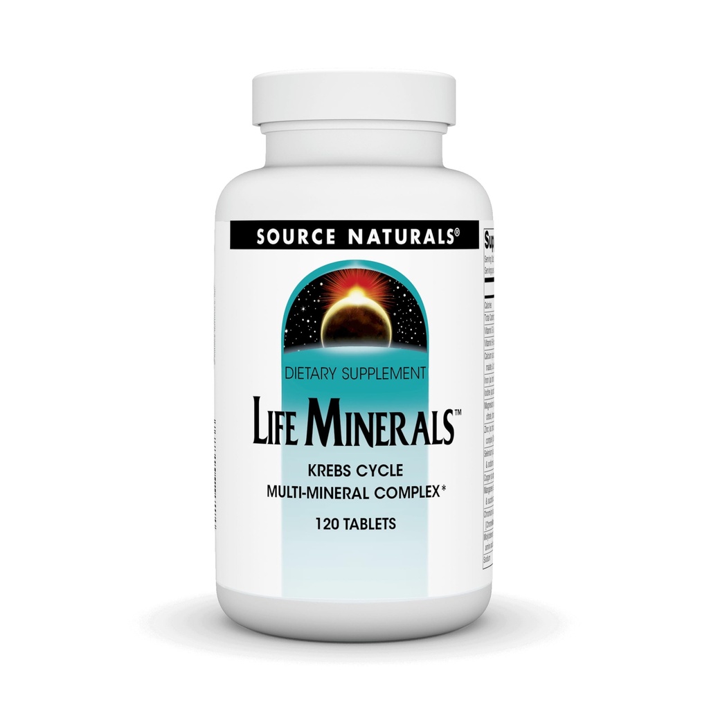 Kilde Naturals Life Minerals, Krebs Cycle Multi- Mineral Complex * - 120 tabletter