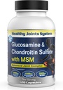 Glucosamin Chondroitin MSM supplement til fælles & knoe sundhed - 120 Kapsler