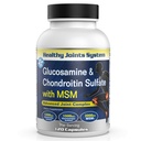 Glucosamin Chondroitin MSM supplement til fælles & knoe sundhed - 120 Kapsler