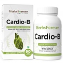 Herbseverycardio- B Ayurvedic Herbal Supplement 90 Vegekapsler 800 Mg hver