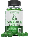 Atlantis Nutrition Ashwagandha Gummies - 1500 MG Per Serving - Promoves Calmness, Forbedrer Mood, øger energiniveauer & Styrker immunsystem - Formuleret med D-vitamin & Zink - Vegan Budd124; 60 Greve