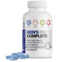 Bronson ONE Daily Herre 50 + Komplet Multivitamin Multimineral, 90 tabletter