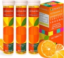 Vitamin C Effervescent tabletter 1000mg med Magnesium Zink Vitamin E & Kalium Vitamina C Efervescente 60 Tabel 3 Pack Vitamina C