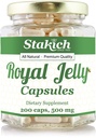 Stakich 500 mg kapsler (Royal Jelly Capsules 500 mg (200 Tæl))