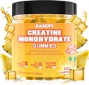 Creatine monohydrat Gummies 5600mg for mænd og kvinder, 120 CT tyggetabletter Creatine Gummies for Muscle Support, Energy Boost, 5,6g Creatine Monohydrat per servering - Sukker fri, Vegan (Ananas Arv)