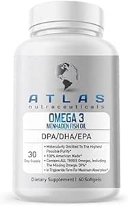 Menhaden Fish Oil-Omega 3-60 Softgels