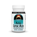Source Naturals Alpha Lipoic Acid Understøtter sund sukkermetabolisme, leverfunktion og energigenerering * - 100 mg - 120 tabletter