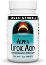 Source Naturals Alpha Lipoic Acid Understøtter sund sukkermetabolisme, leverfunktion og energigenerering * - 100 mg - 120 tabletter