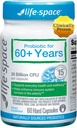 Life- Space Probiotic for 60 + År, Understøtter Intestinal Immunitet og sundhed, Gastrointestinal Vitality, Bifidobacterium lactis, 30 Billion CFU, Multi Sprains - 60 Kapsler