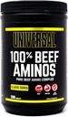 Universal 100% Beef Aminos Tablets against 125; Pure Beef Amino Complex 124; Full Spectrum EAA, BCAA & Protein from Beef Protein Isolate & Pure Desickated Argentine Beef Lever 124; 66 Servering, 200 tabletter