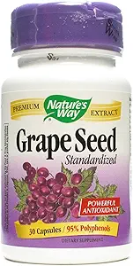 NATURALVEJE, GRAPE SEED-UDDRAG, STANDARDZED, 30 CT