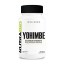 NutraBio Yohimbe (4 mg) - Yohimbe Supplement for mænd og kvinder - Yohimbe Bark Ekstra- 4mg- 90 Vegetabilske kapsler