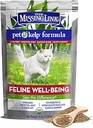 The Missing Link Pet Kelp Feline Well-Being 6oz Superfood Powdered Supplement, Organic & Limited Ingredient Formula for Digestive & Overall Health of Cats