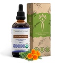 California Poppy USDA Organic Tincture Note 124; Alkohol- GRATIS Extract, High- Potency Herbal Drops Note 124; Fremstillet af 100% Certified Organic California Poppy (Eschscholzia Californica) Tørret urt og blomst 4 oz