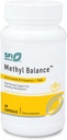 Klaire Labs SFI Health Methyl Balance - Activated Vitamin B + Trimethyglycine Supplement - Metafolin Methyl Folate, Betaine TMG, Vitamin B2, B6 & 12 - Support Healthy Energy Levels (60 Capsules)
