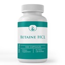PURE ORIGINALSKE INGREDIENSER betain HCL, (100 kapsler) Altid ren, ingen tilsætningsstoffer eller fyldstoffer, Lab Verified