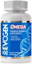 Evogen Omega Fish Oil against 124; Premium Omega-3 Supplement Note 124; Samlet wellness against 124; EPA & DHA against 124; 90 Softgels