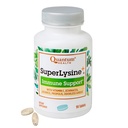 Quantum Health SuperLysin + Advanced Formel immunforsvar Support Lysin 1500 mg, C-vitamin Echinacea Licorice Bee Propolis & Odorless hvidløg Daglig Wellness Blend for kvinder & mænd - 90 tabletter