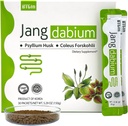 Psyllium Husk Fiber, Coleus Forskohlii, Fish Collagen supplement til fordøjelsessygdomme, Vægtshåndtering Colon Cleanse, Jangdabium 30 Pakker
