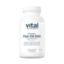 Vital Nutrients Ultra Pure ® Fish Oil 800 Triglyceride Form Б124; Heart, Brain, & immunforsvar * Б124; Sustainable Sour High EPA & DHA Omega-3 Fedtsyre124; Lemon Flavor Б124; Gluten, Dairy, Soy Free