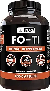Pure Original Ingredienser Fo- Ti (365 kapsler) Ingen Magnesium eller ris Fyldere
