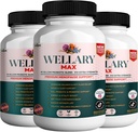 Wellary Max Menopause Support, 40 milliarder CFU Probiotisk Blend, 90 kapsler (3)