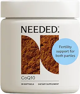 Det var nødvendigt. CoQ10 200mg Supplement - Ubiquinol 200mg for kvinder og mænd - Coenzym Q10 Præconception Health Supplement, Non- GMO, Softgels - 30 Tæl