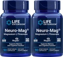 Life Extension Neuro- mag Magnesium L- threonat, 90 Greve (pakke med 2)