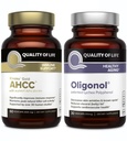 Livskvalitet Funktioner Kinoko guld AHCC og Oligonol Lychee Extract - immunstøtte sund aldring bundle