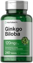 Horbäach Ginkgo Biloba Supplement: 124; 120mg