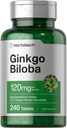 Horbäach Ginkgo Biloba Supplement: 124; 120mg