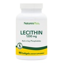 NaturePlus Lecithin - 1200 mg, 90 Softgels - Rich in Soy Phosphatides - Gluten Free - 90 Servere