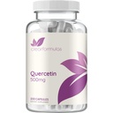 Høj styrke Quercetin 500mg kapsler - Quercetin dihydrat Potent flavonoid antioxidant og Nutracatic for hjerte og immunforsvar - Vegan Friendly - Made in a cGMP US Lab (200 Servere)