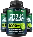 3 Pack Citrus Bergamot Extract 1000mg, supplement til hjerte, immunsystem support, og sund aldring - Pure 360 Vegan kapsler
