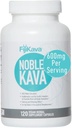 FijiKava Noble Kava Kapsler, 600mg Kavalactoner Per Serving, Natural Relaxation & Sleep Support, Vegan & Non- GMO, 120- Greve, Premium Piper Methysticum Extract til rolig & Stress Relief