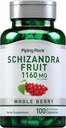 Piping Rock Schizandra Berry Fruit Capsules 1160mg
