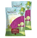 Food to Live Organic Black Currant Juice Powder, 16 Pounds - Non- GMO, Raw, Kosher, Vegan Superfood, Bulk, Rig i antioxidanter, Great for Juices, Drinks, og Smoothies, Indeholder Maltodextrin