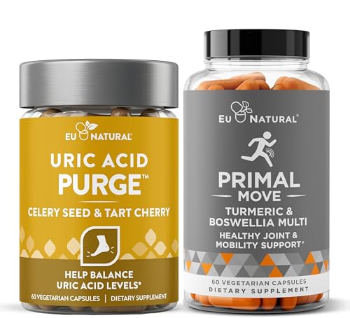 Urisyre udrensning og primal flytte bundle - Advanced Whole- Body fælles sundhedsstøtte til aktiv mobilitet, fleksibilitet & komfort