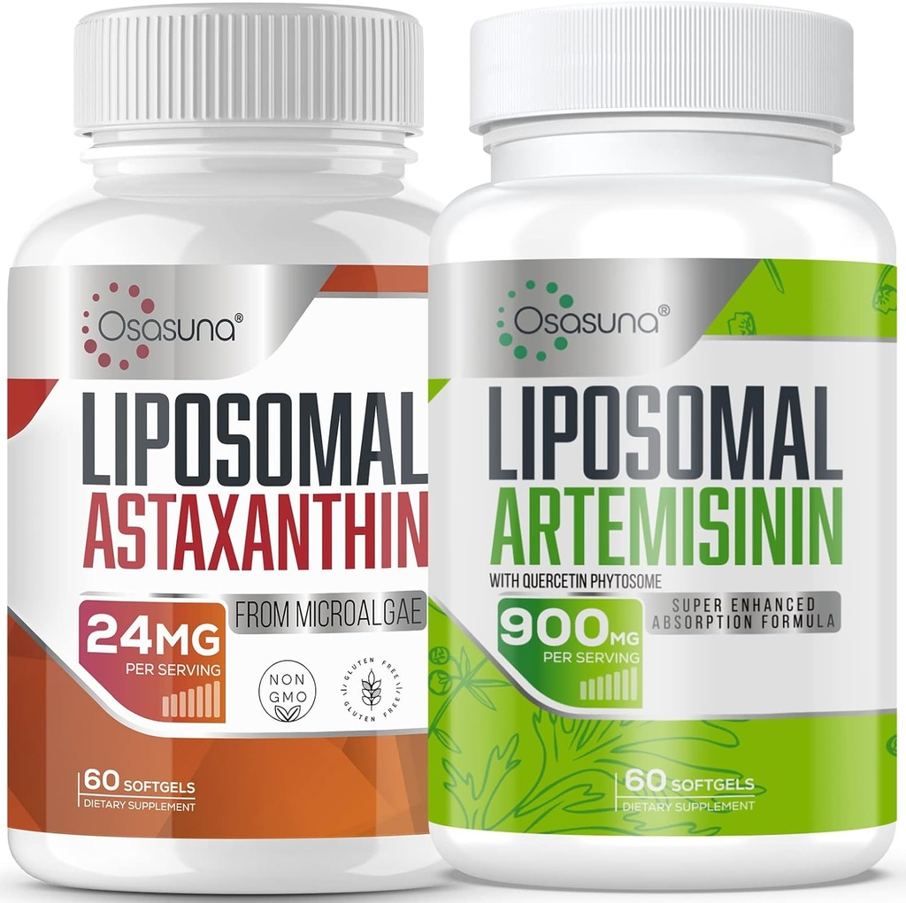 Liposomal Astaxanthin 24MG med Artemisinin 600 mg