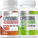 Liposomal Astaxanthin 24MG med Artemisinin 600 mg