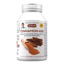 ANDREW LESSMAN Cinnamon 400mg - 360 kapsler - High Potency, Standardized Extract. Ingen tilsætningsstoffer. Lille let at synke kapsler