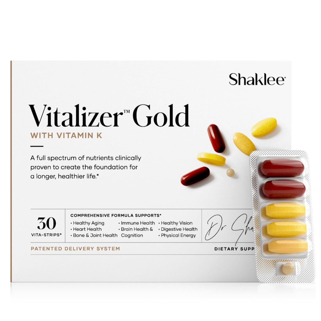 Shaklee - Vitalizer ™ Gold - 30 Vita- Strips ®