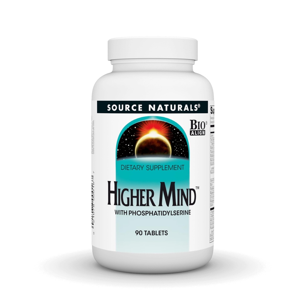 Source Naturals Higher Mind, with Phosphatidylserine - 90 Tablets