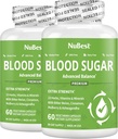 Blood Sugar - Advanced Formel med Bitter Melon, Ashwagandha, Kanel, Chrom, Magnesium, Vitamin, Alpha Lipoic Acid, Cayenne Pepper & Mere Buddy 124; Pack 2