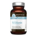 Livskvalitet Ren Balance Serotonin Premium- Hjælper Boost Serotonin & Cortisol Niveauer - Inkluderer 5-HTP, Venetron, Sensoril, D3- vitamin & L- Theanine- 60 Kapsler
