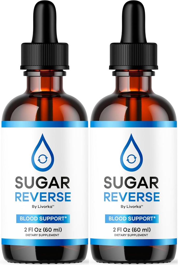 (2 Pack) Sugar Reverse - Sugar Reverse Drops, Sugar Reverse Drops Anmeldelser, Sugar Reverse Anmeldelser, Sugar Reverse Drops Official Liquid Supplement Support, SugarReverse Drop, 2 Flasker til 2 Måneder