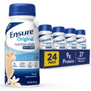 Sikre Original Vanilla Nutrition Shake with Fiber Meal Replacement Shake 124; Klar til at drikke 124; 9g Protein, 27 Vitamin og mineraler