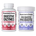 Lægens CHOICE Prebiotic- Probiotic + fordøjelsesenzymer 60CT - fordøjelsessygdomme Bundle
