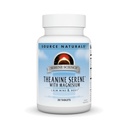 Source Naturals Theanine Serene, Calm Mind & Body *, med GABA - Vegetarisk Formlua - 30 tabletter